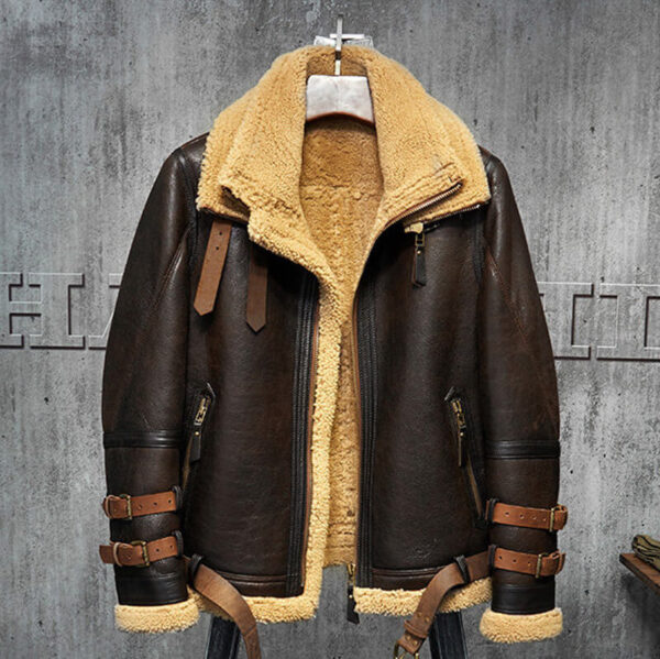 Picture of Aeronaut Long Shearling Coat