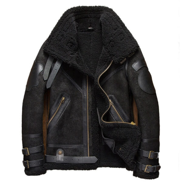 Picture of Shearling Flyer Coat